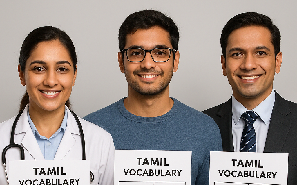 Tamil for Doctors, IT, and Business